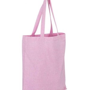 SOL'S Awake Recycled Tote | Heather Pink