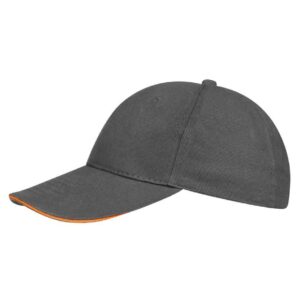 SOL'S Buffalo Cap | Grey/Orange