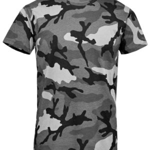 SOL'S Camo T-Shirt | Grey Camo