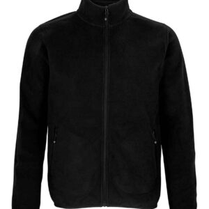 SOL'S Factor Recycled Micro Fleece Jacket | Black