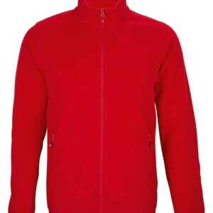 SOL'S Factor Recycled Micro Fleece Jacket | Red