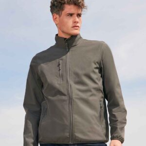 SOL'S Falcon Recycled Soft Shell Jacket | Charcoal