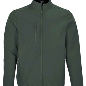 SOL'S Falcon Recycled Soft Shell Jacket | Forest Green