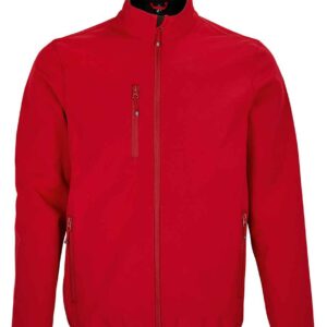 SOL'S Falcon Recycled Soft Shell Jacket | Pepper Red