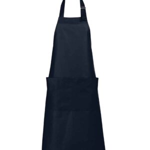 SOL'S Gala Long Bib Apron | Navy