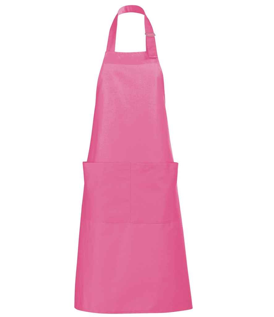 SOL'S Gala Long Bib Apron | Orchid Pink