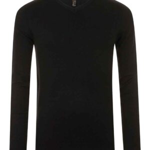 SOL'S Glory V Neck Sweater | Black