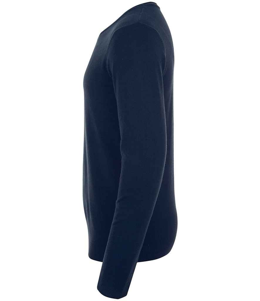 SOL'S Glory V Neck Sweater | French Navy - Image 3