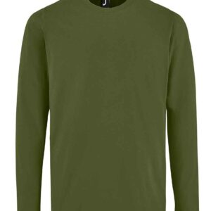 SOL'S Imperial Long Sleeve T-Shirt | Dark Khaki