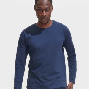 SOL'S Imperial Long Sleeve T-Shirt | French Navy