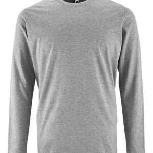 SOL'S Imperial Long Sleeve T-Shirt | Grey Marl