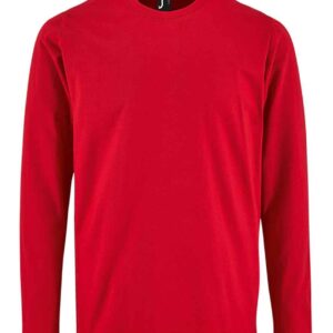 SOL'S Imperial Long Sleeve T-Shirt | Red