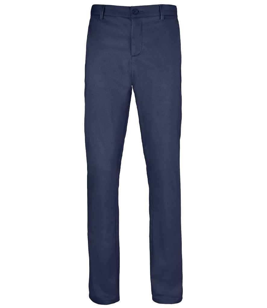 SOL'S Jared Stretch Trousers | French Navy - Image 2