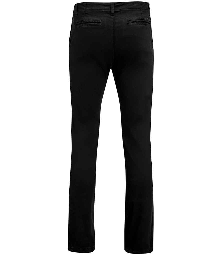 SOL'S Jules Chino Trousers | Black - Image 2