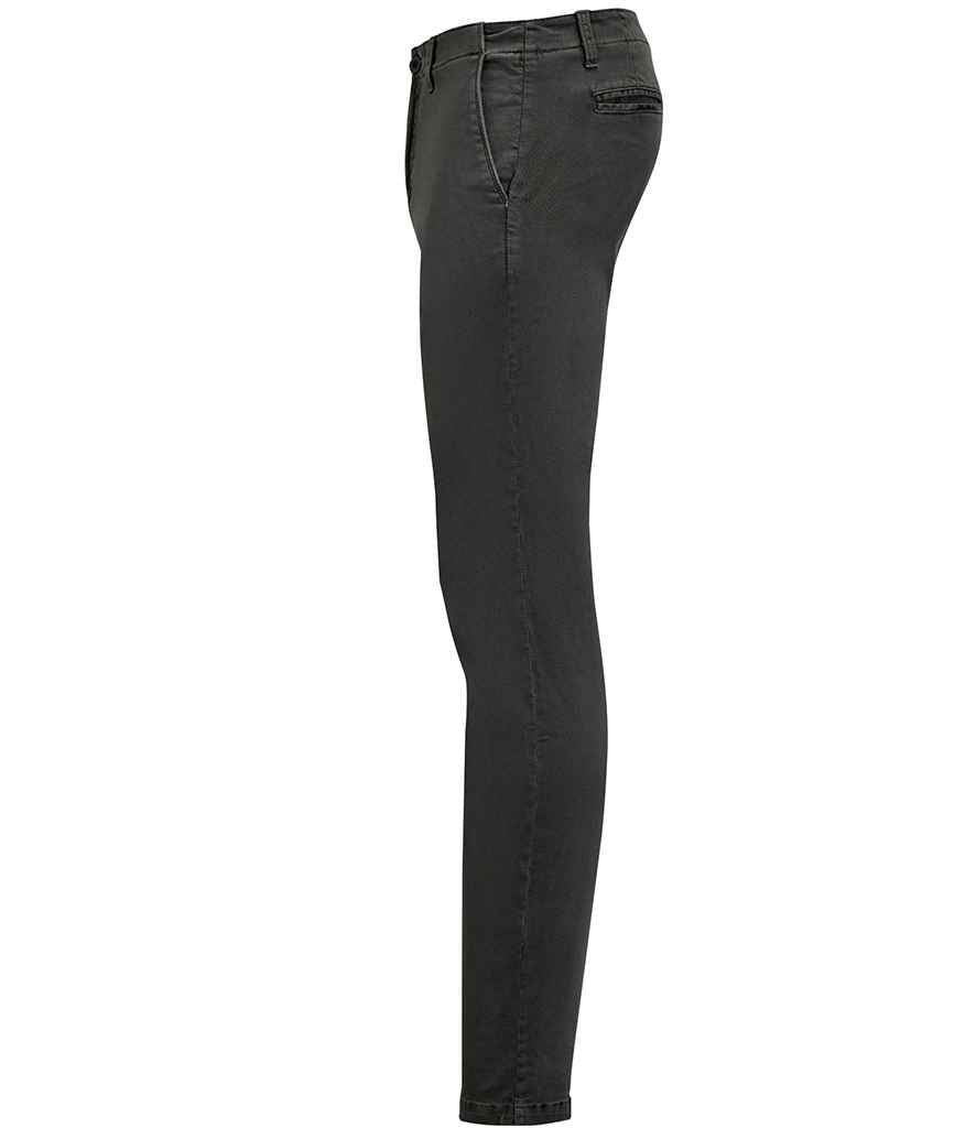 SOL'S Jules Chino Trousers | Charcoal - Image 3