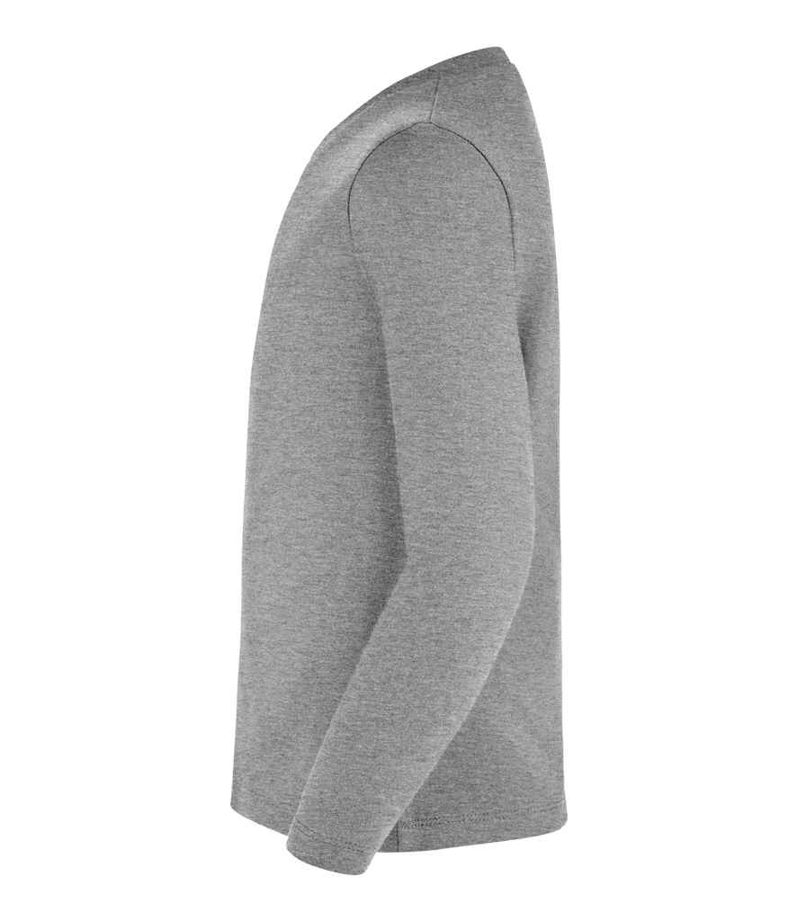SOL'S Kids Imperial Long Sleeve T-Shirt | Grey Marl - Image 3