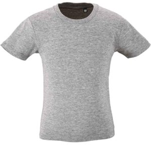SOL'S Kids Milo Organic T-Shirt | Grey Marl