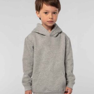 SOL'S Kids Slam Hooded Sweatshirt | Grey Marl
