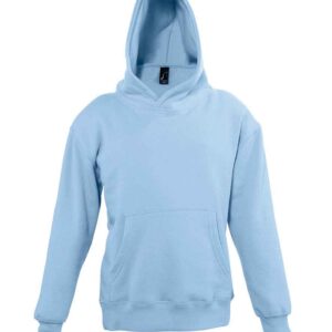 SOL'S Kids Slam Hooded Sweatshirt | Sky Blue