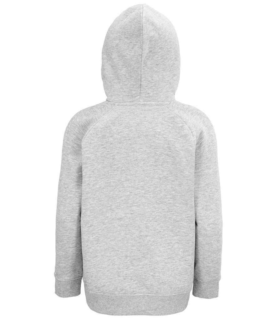 SOL'S Kids Stellar Organic Hoodie | Grey Marl - Image 2