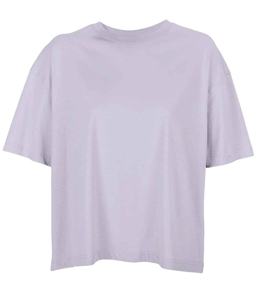 SOL'S Ladies Boxy Oversized Organic T-Shirt | Lilac
