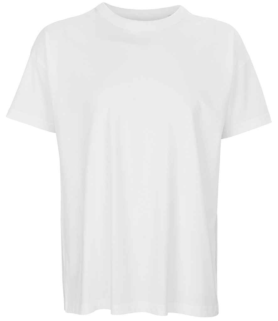SOL'S Ladies Boxy Oversized Organic T-Shirt | White