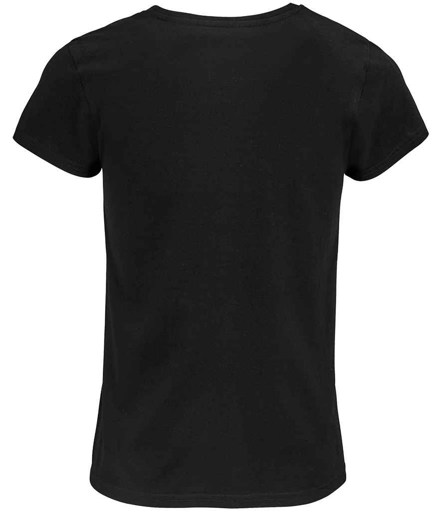 SOL'S Ladies Crusader Organic T-Shirt | Deep Black - Image 2