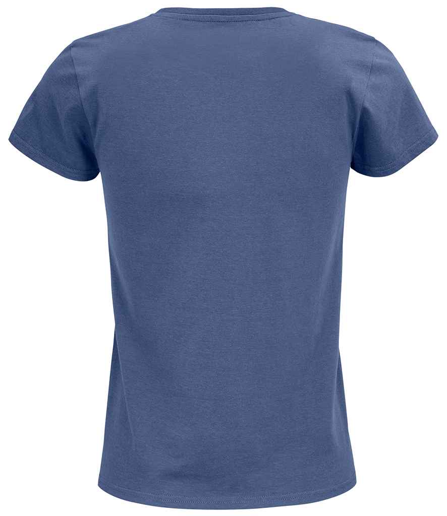 SOL'S Ladies Crusader Organic T-Shirt | Denim - Image 2