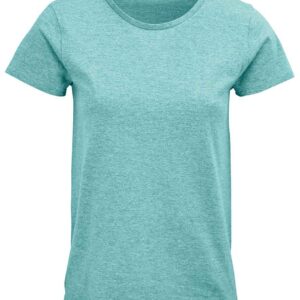 SOL'S Ladies Crusader Organic T-Shirt | Heather Light Green