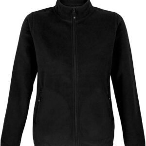 SOL'S Ladies Factor Recycled Micro Fleece Jacket | Black
