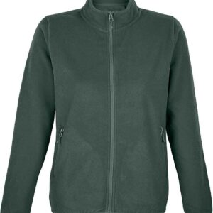 SOL'S Ladies Factor Recycled Micro Fleece Jacket | Forest Green