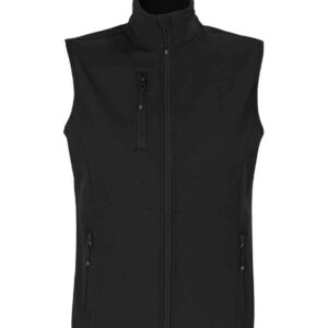 SOL'S Ladies Falcon Recycled Soft Shell Bodywarmer | Black