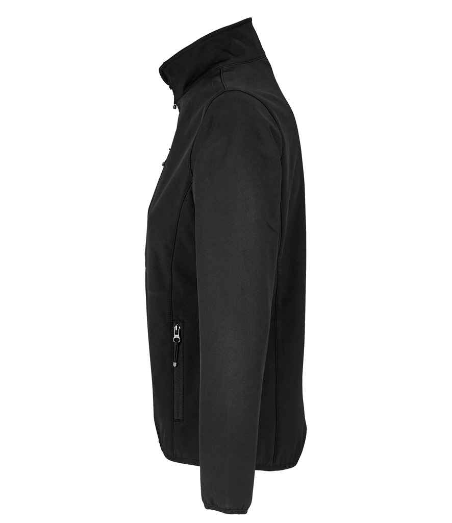 SOL'S Ladies Falcon Recycled Soft Shell Jacket | Black - Image 3