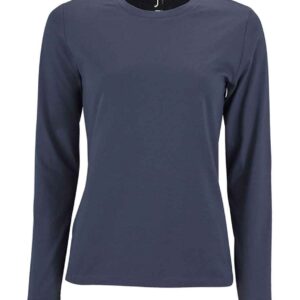 SOL'S Ladies Imperial Long Sleeve T-Shirt | Mouse Grey
