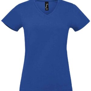 SOL'S Ladies Imperial V Neck T-Shirt | Royal Blue