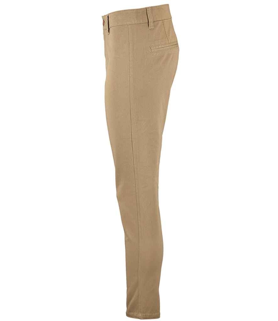 SOL'S Ladies Jules Chino Trousers | Chestnut - Image 4