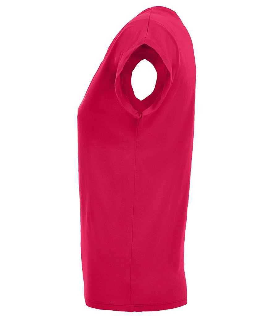 SOL'S Ladies Melba T-Shirt | Dark Pink - Image 3