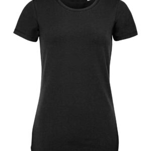 SOL'S Ladies Millenium Stretch T-Shirt | Deep Black