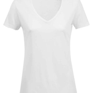 SOL'S Ladies Motion V Neck T-Shirt | White