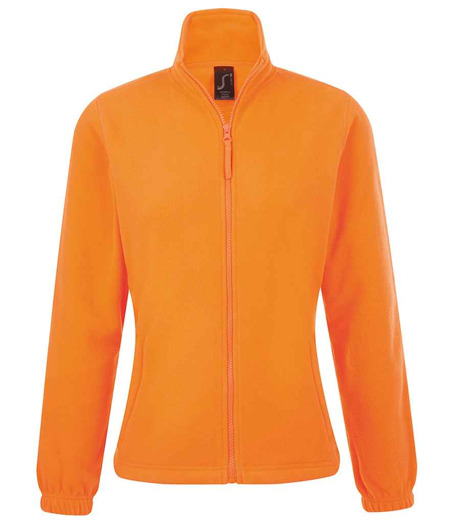 SOL'S Ladies North Fleece Jacket | Neon Orange