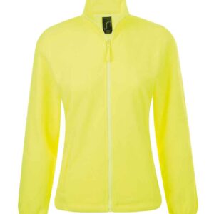 SOL'S Ladies North Fleece Jacket | Neon Yellow