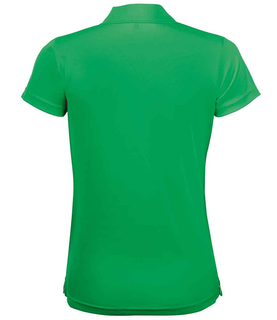 SOL'S Ladies Performer Piqué Polo Shirt | Kelly Green - Image 2