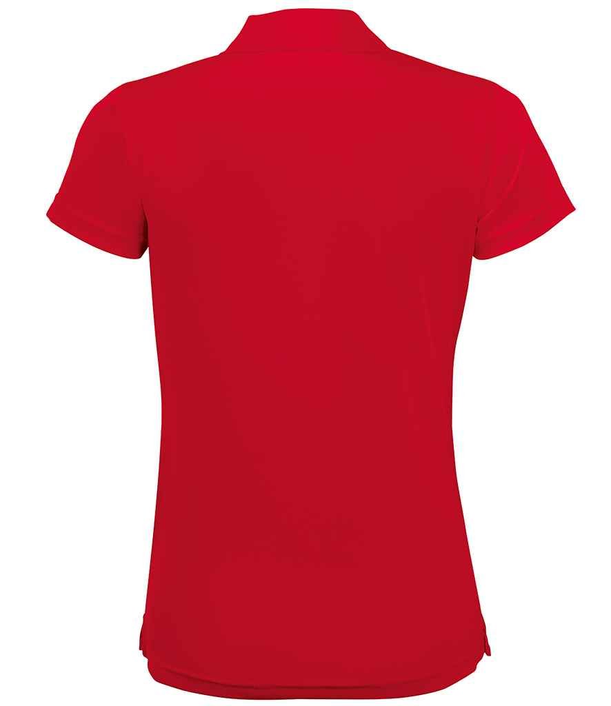 SOL'S Ladies Performer Piqué Polo Shirt | Red - Image 2