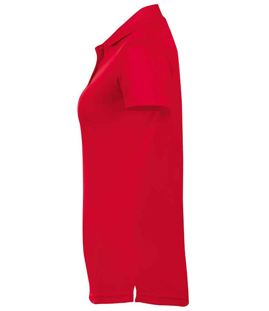 SOL'S Ladies Performer Piqué Polo Shirt | Red - Image 3