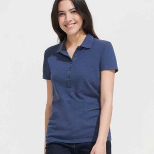 SOL'S Ladies Phoenix Piqué Polo Shirt | Ultramarine