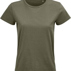 SOL'S Ladies Pioneer Organic T-Shirt | Khaki