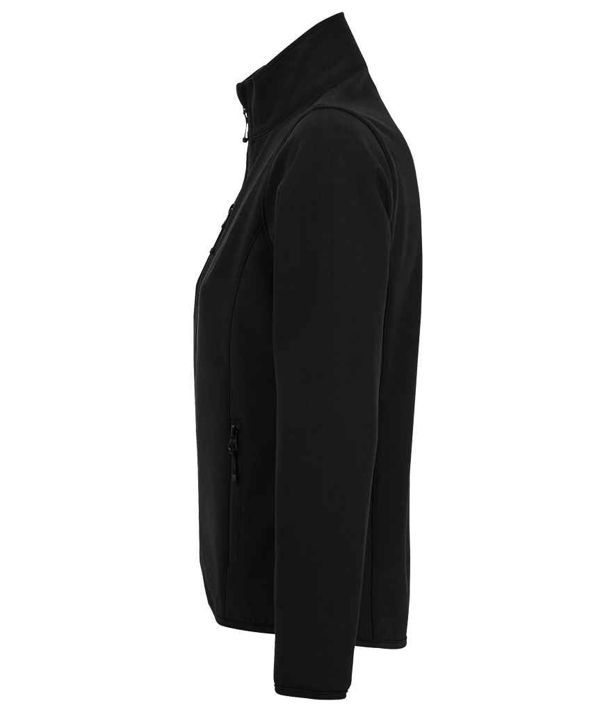SOL'S Ladies Radian Soft Shell Jacket | Black - Image 3