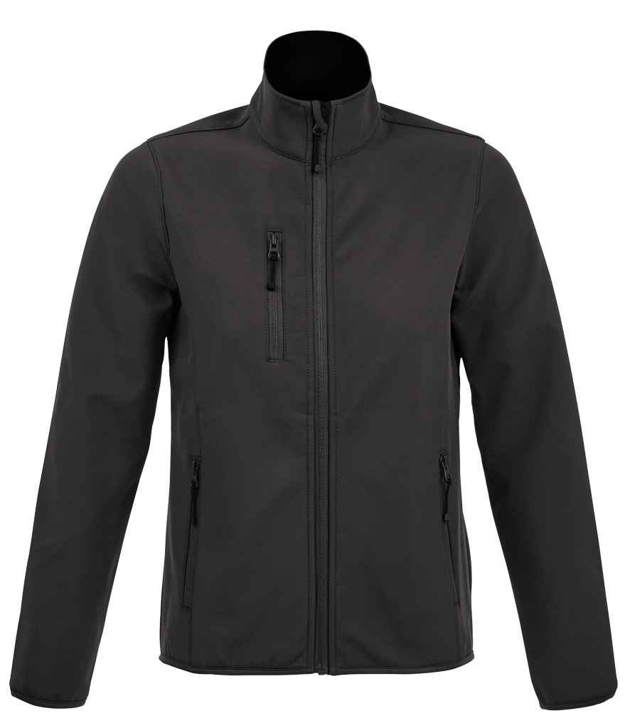 SOL'S Ladies Radian Soft Shell Jacket | Charcoal