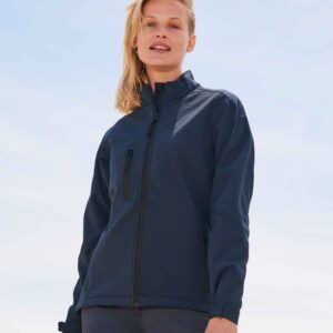 SOL'S Ladies Roxy Soft Shell Jacket | Abyss Blue