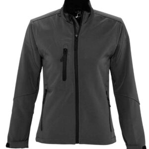 SOL'S Ladies Roxy Soft Shell Jacket | Charcoal